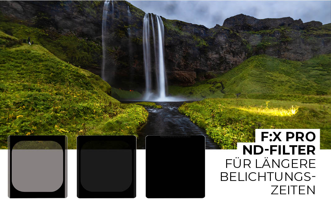 F:X Pro ND-Filter für Langzeitbelichtungen