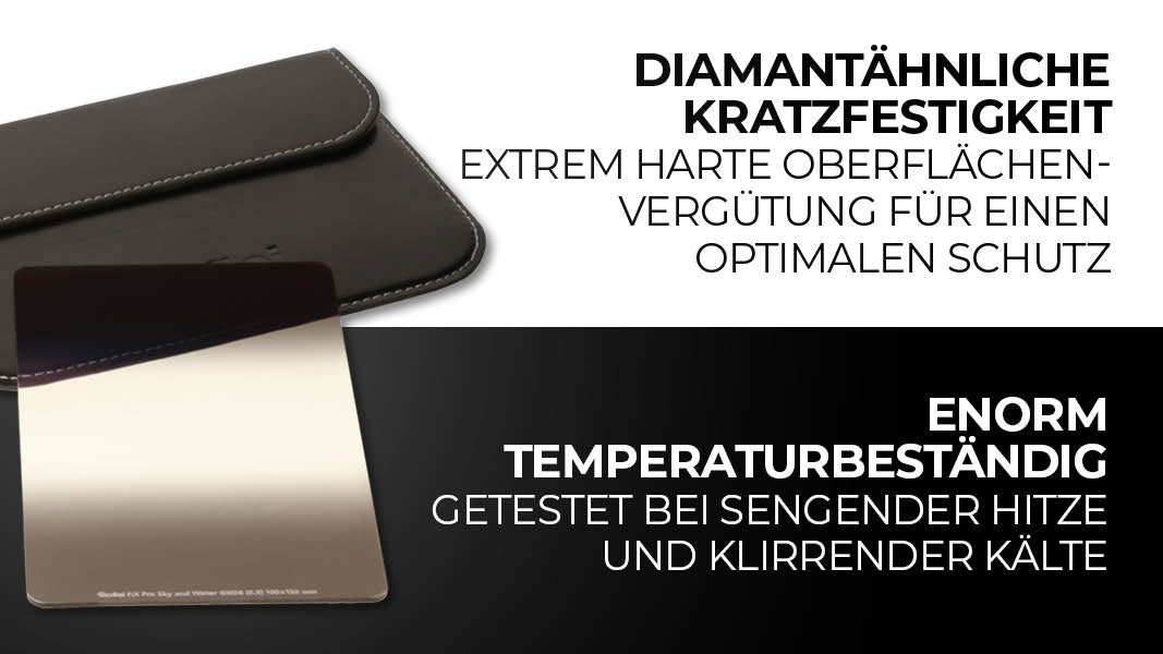 Diamantähnliche Kratzfestigkeit und enorm Temperaturbeständig