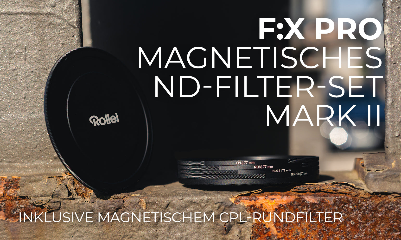 F:X Pro magnetisches ND-Filter-Set Mark II inklusive CPL-Rundfilter