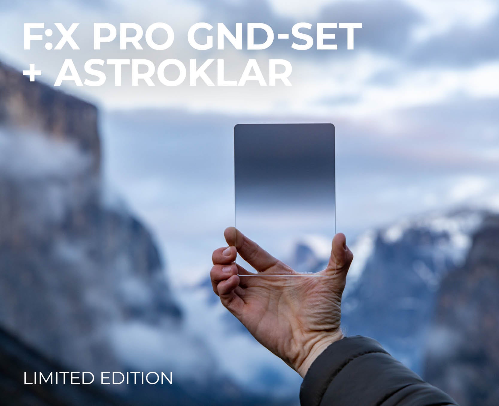 F:X Pro GND-Rechteckfilter Set mit Astroklar-Filter - Limited Edition