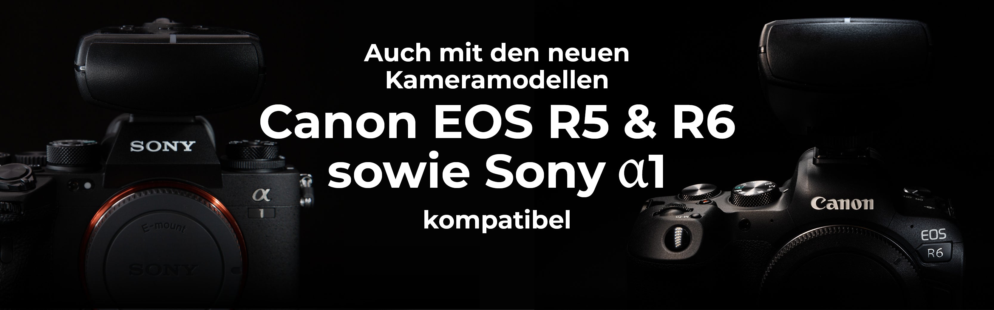 Funksender von Rollei auch mit der Sony Alpha 1 und der Canon EOS R5 und R6 kompatibel