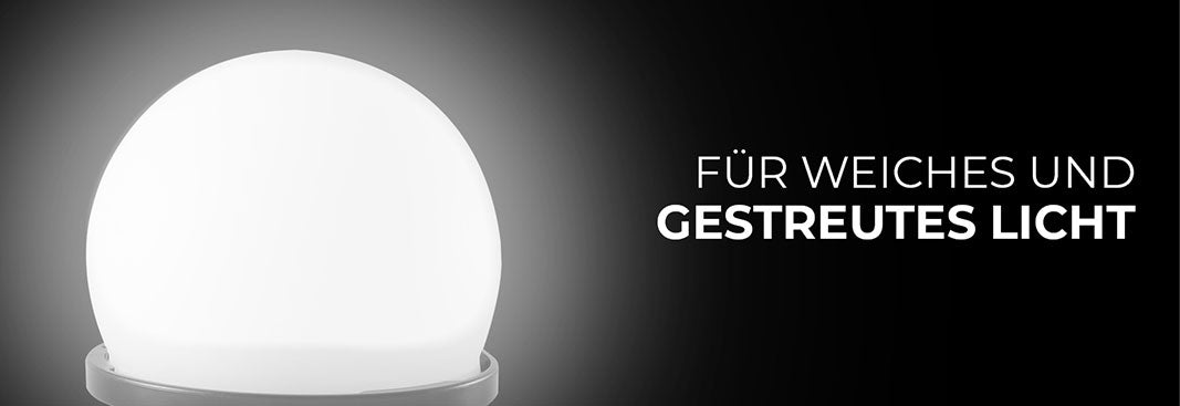 Aufsatz für weiches und gestreutes Licht