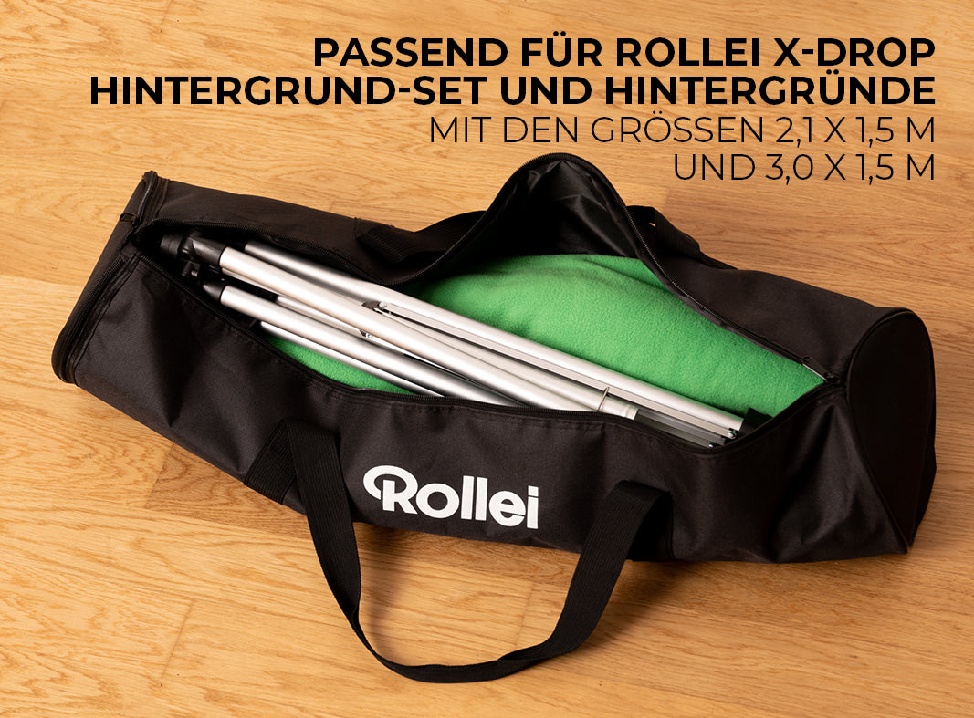 Transporttasche für Rollei X-Drop Hintergrund-System und Hintergründe