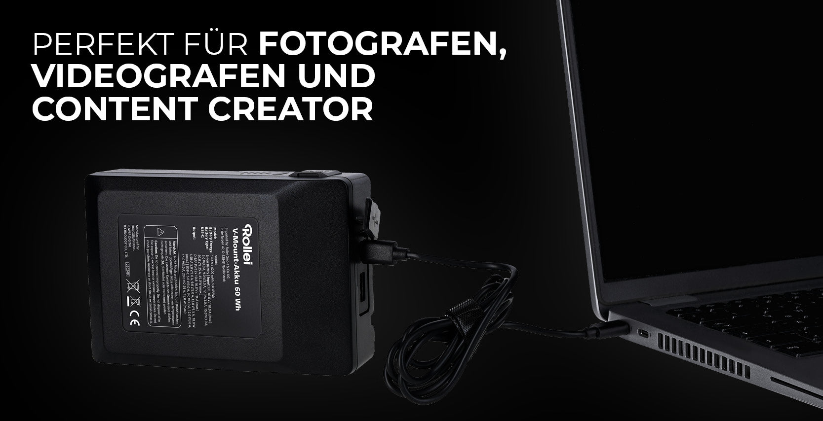 Perfekt für Fotografen, Videografen und Content Creator