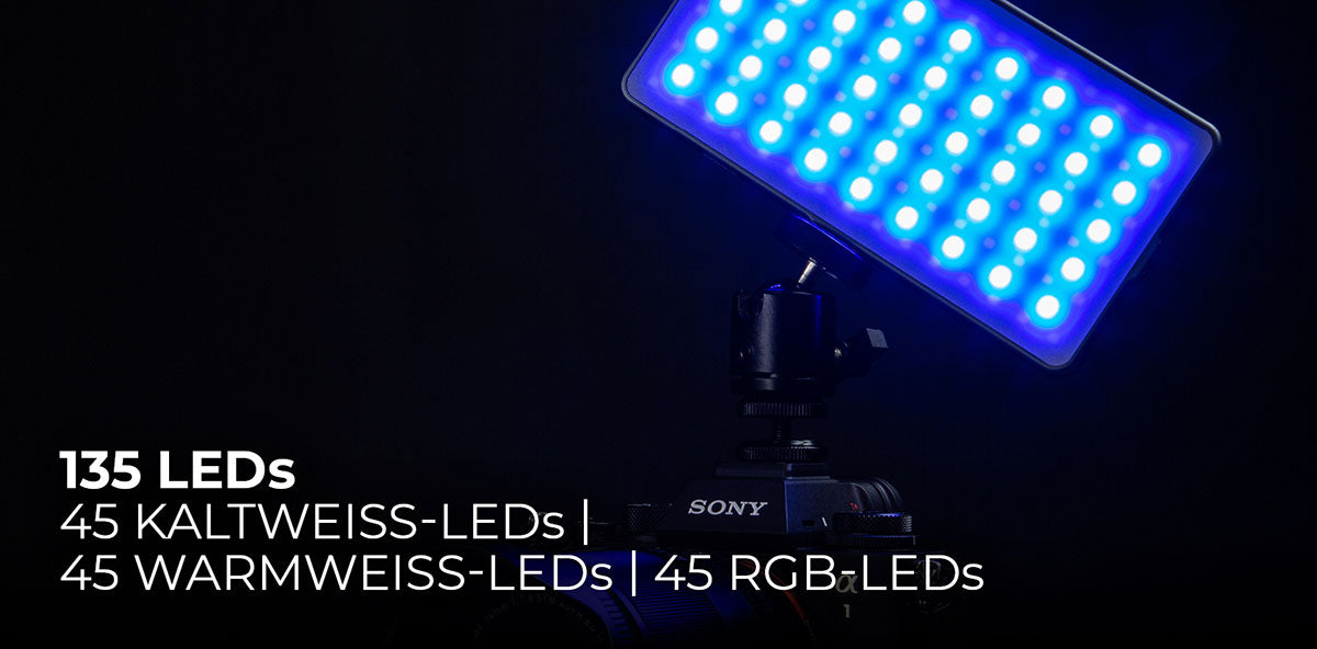 LUMIS Slim LED-Leuchte S - mit 135 LEDs