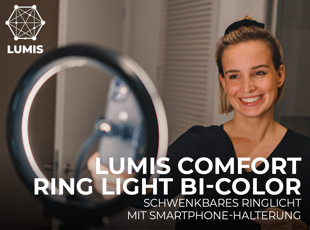 LUMIS Comfort Bi-Color - LED-Ringlicht – Rollei