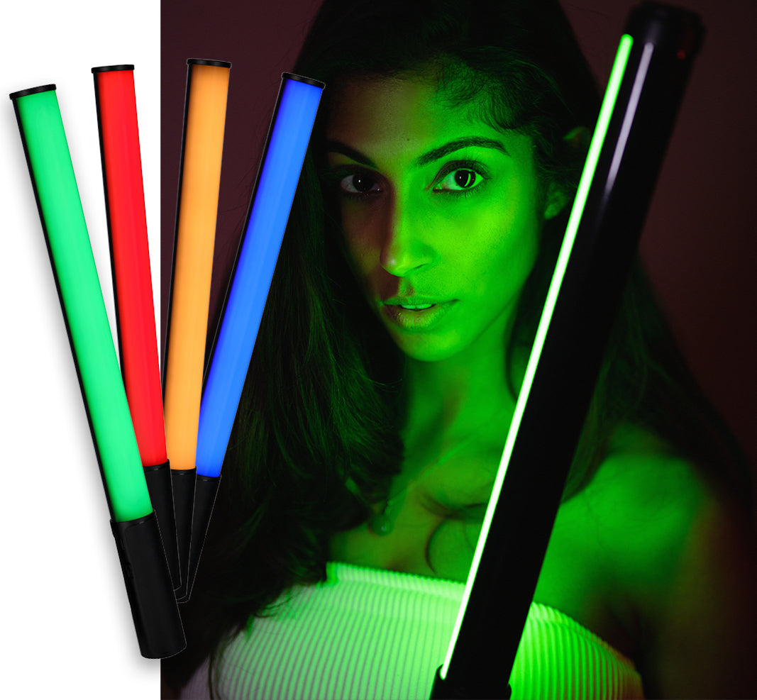 LUMIS Glow RGB - LED-Stablicht – Rollei