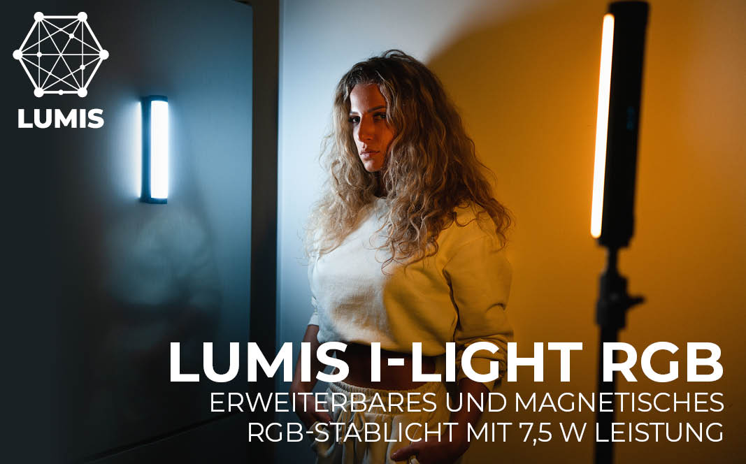 LUMIS Mini I-Light RGB - magnetic LED bar light – Rollei