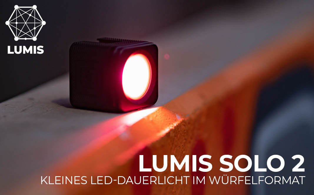 LED cubes Lumis Solo 2 from Rollei