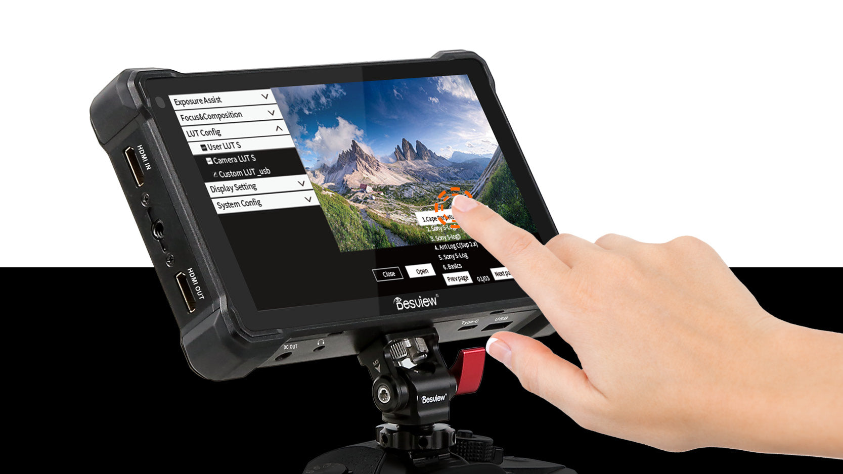 7-Zoll-Touchscreen-Display: Großes Display für optimale Übersicht und bequeme Bedienung