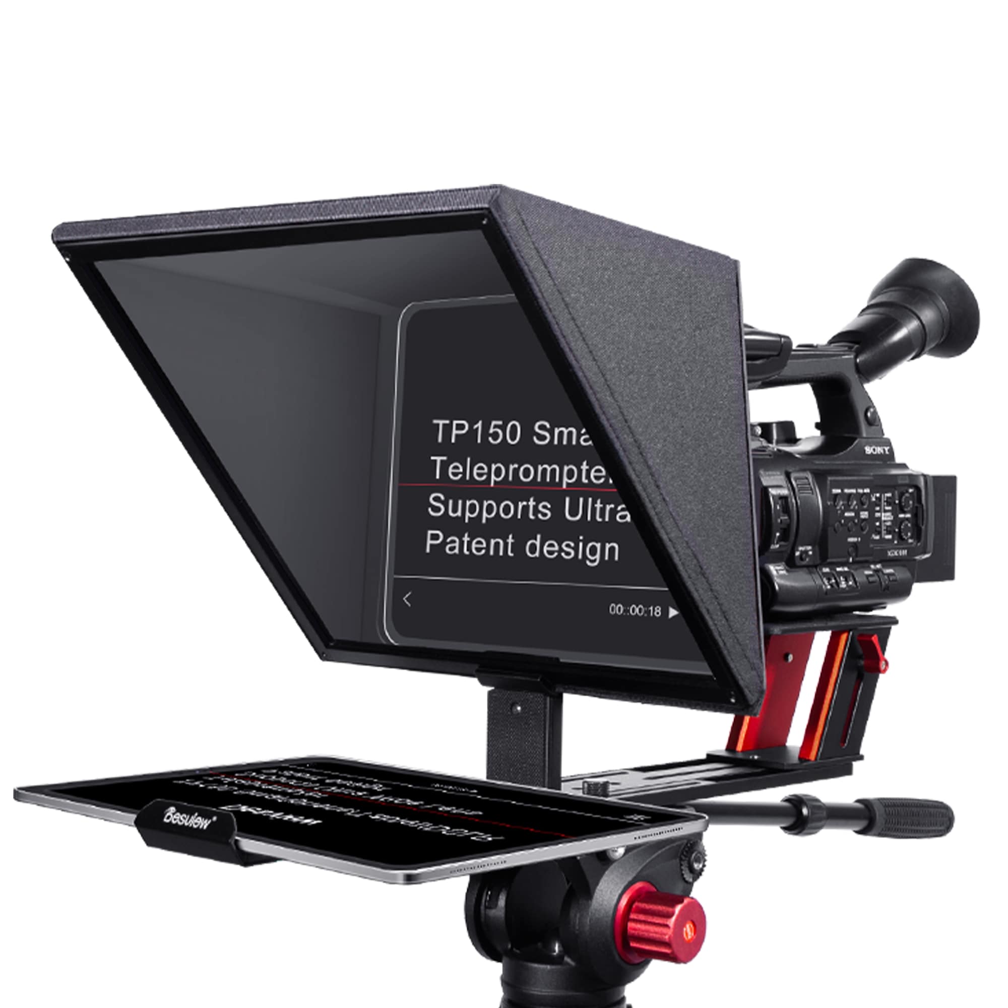 Produktabbildung Teleprompter TP150 von Desview