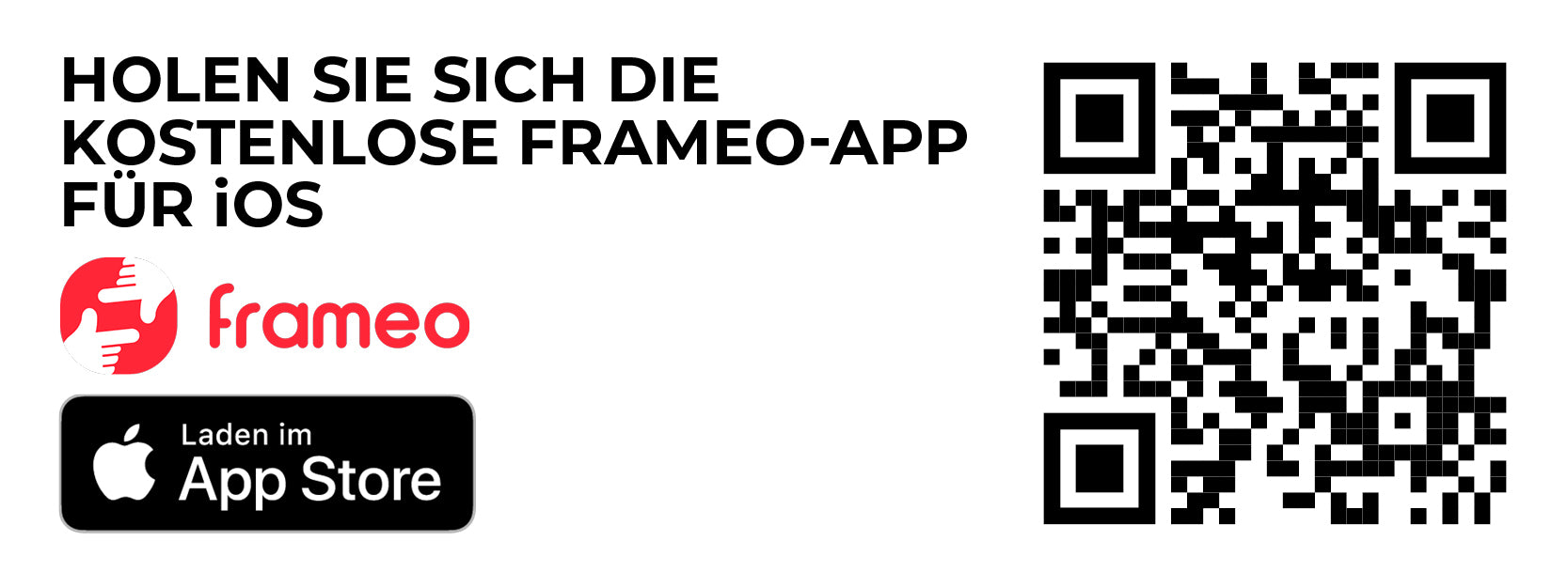 Download Frameo-App für iOS Geräte