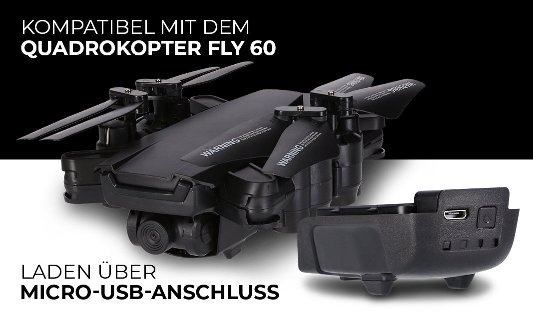 Ersatz-Akku für Fly 60 Combo Kameradrohne