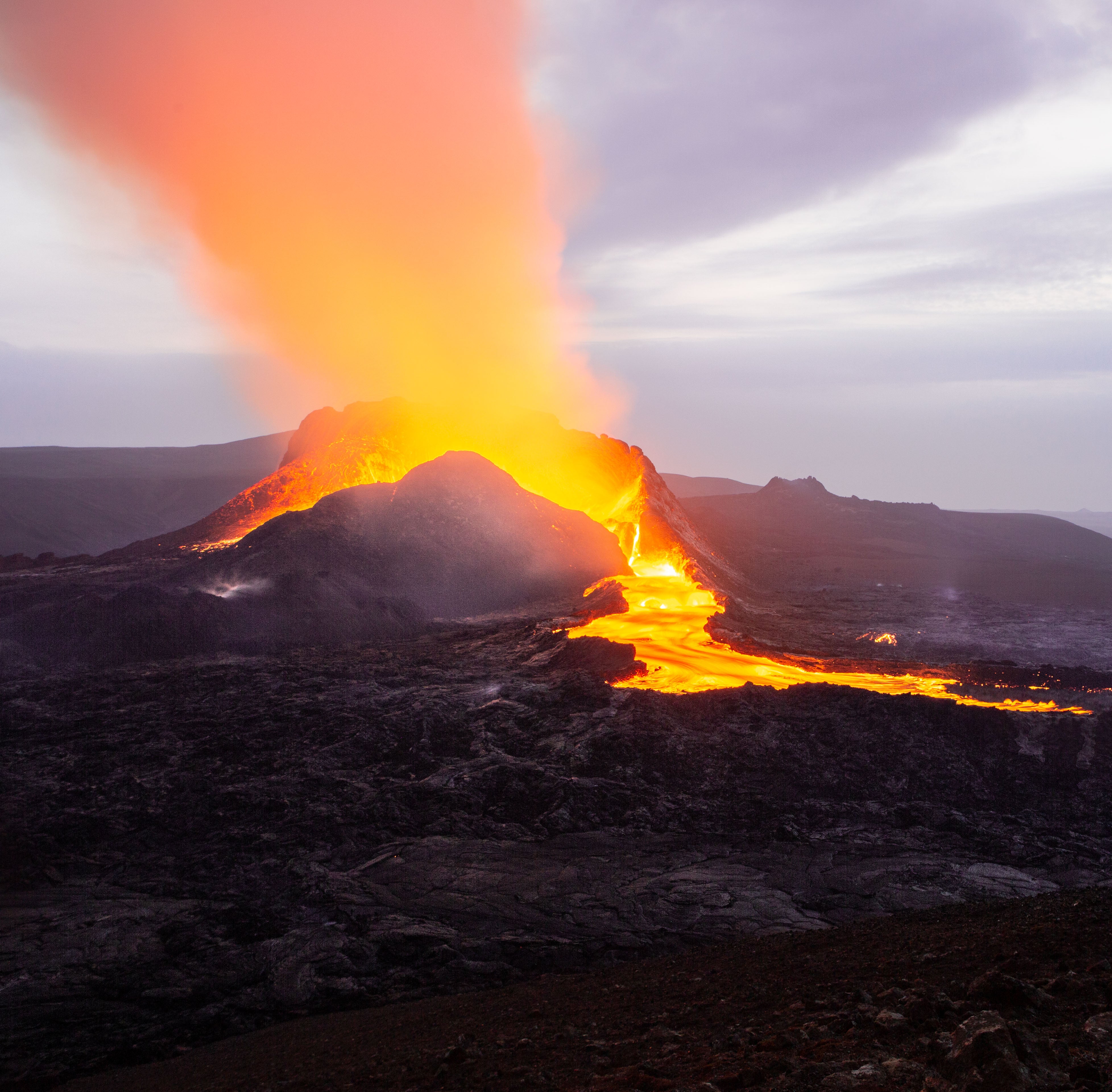 Filterfotografie Vulkan Island