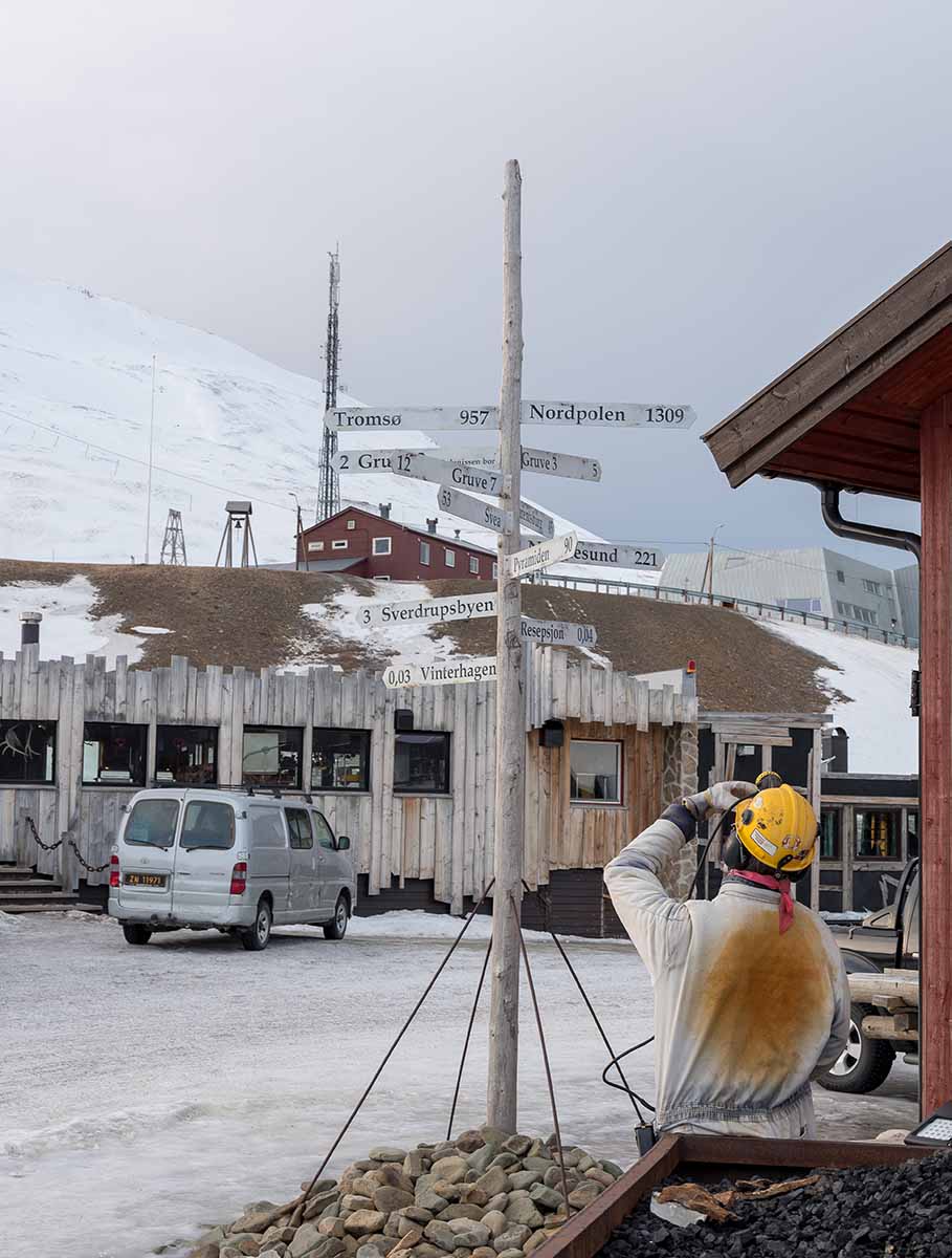 Wegweiser Longyearbyen