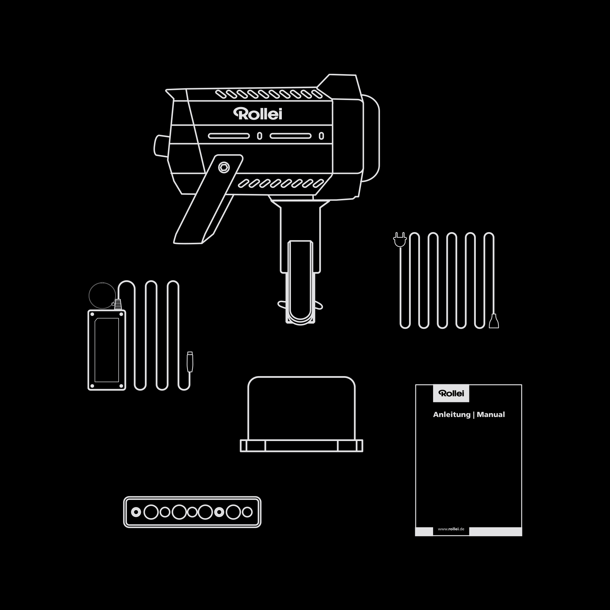 Scope of delivery silhouette