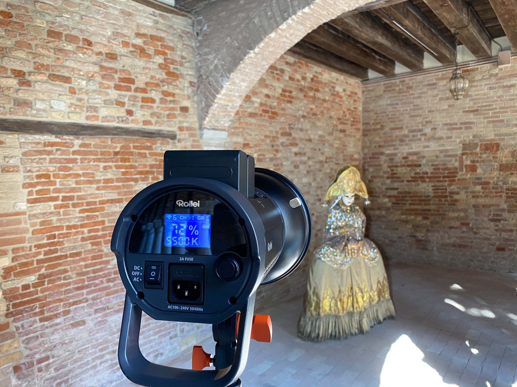 Fotoshooting Venedig Maskenträger