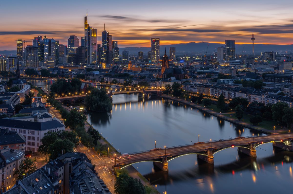 Langzeitbelichtung Frankfurt
