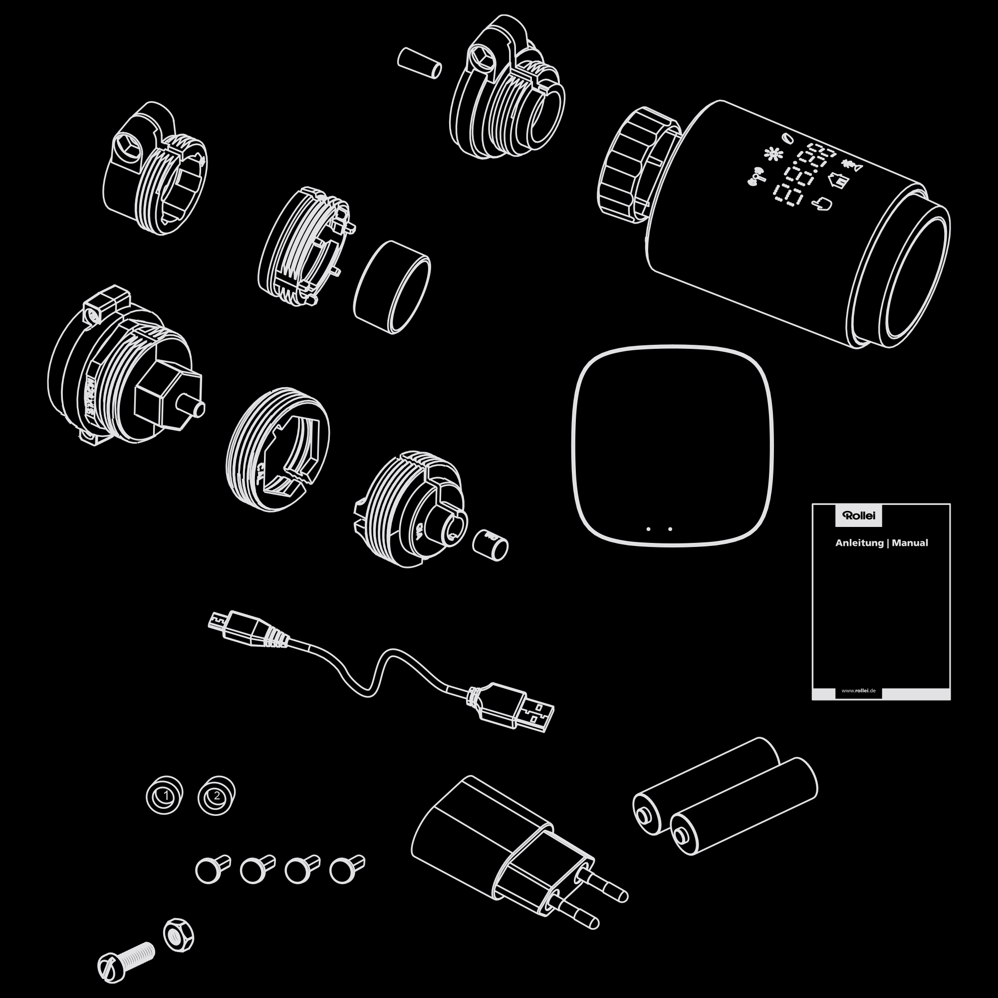 Illustration thermostat starter set