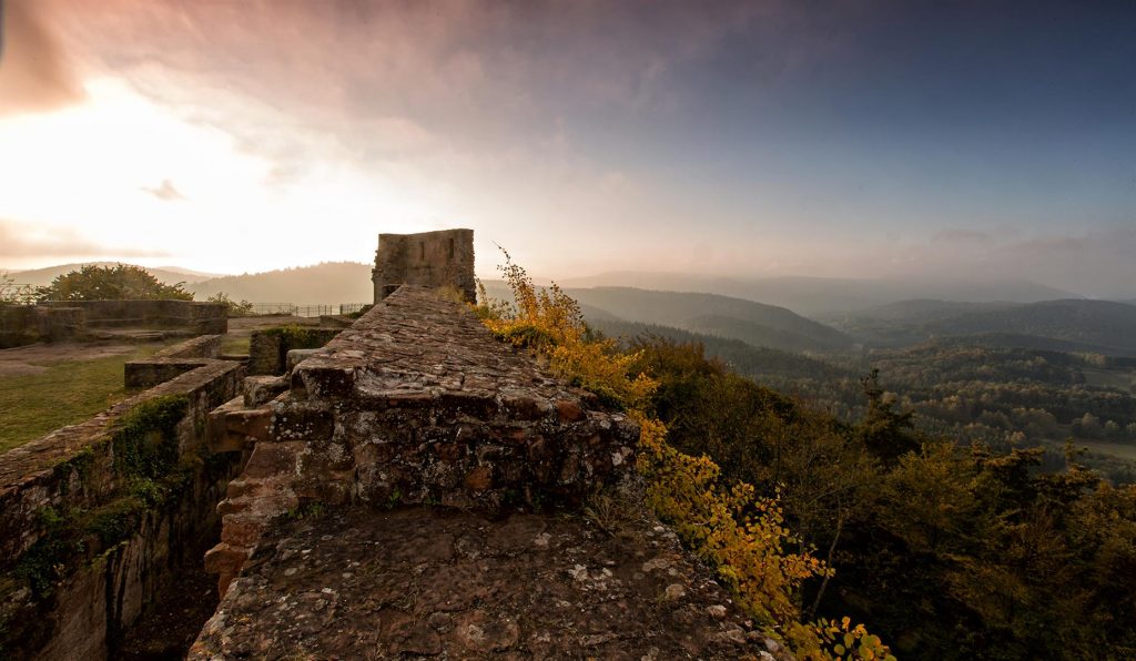 Alte Burg Landschaftsfotografie