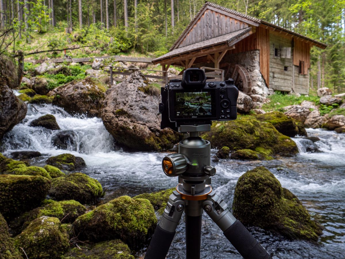 Fotoshooting mit Graufilter