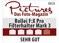 Auszeichnung F:X Pro Filterhalter Mark III von Pictures Foto-Magazin