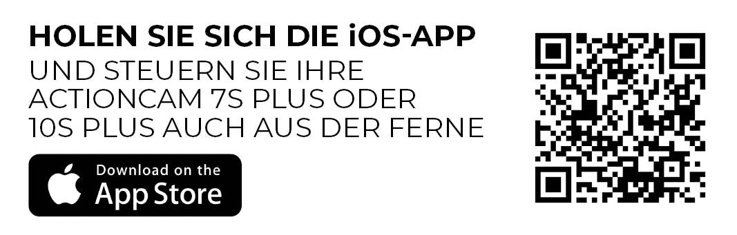 iOS App für Actioncam 10s Plus