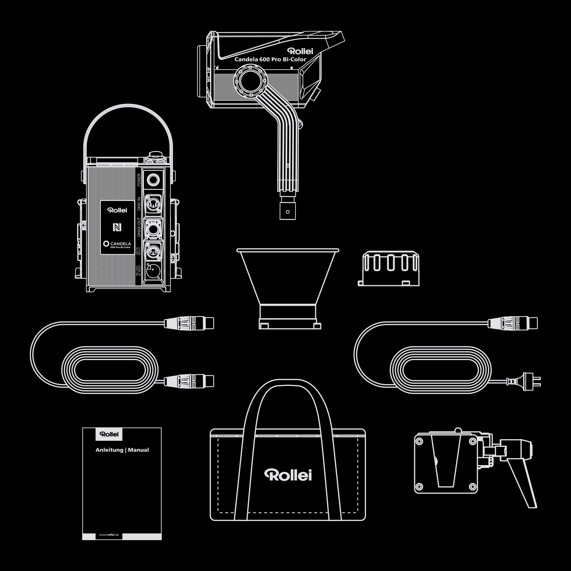 Scope of delivery Candela 600 Pro