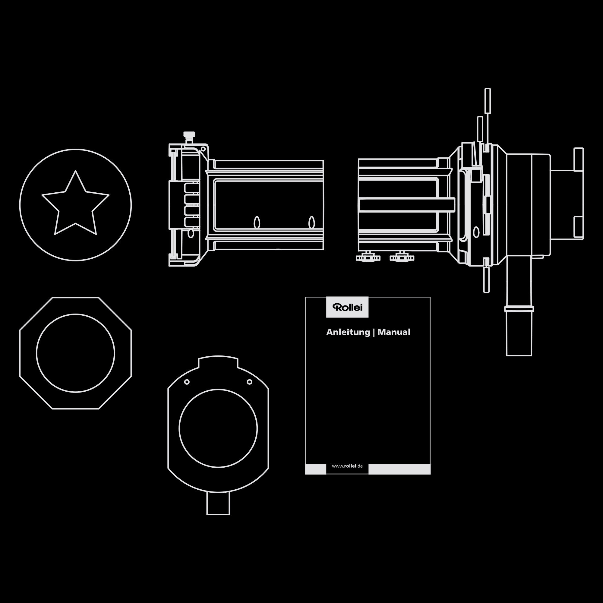 Optical spot resolution for candela