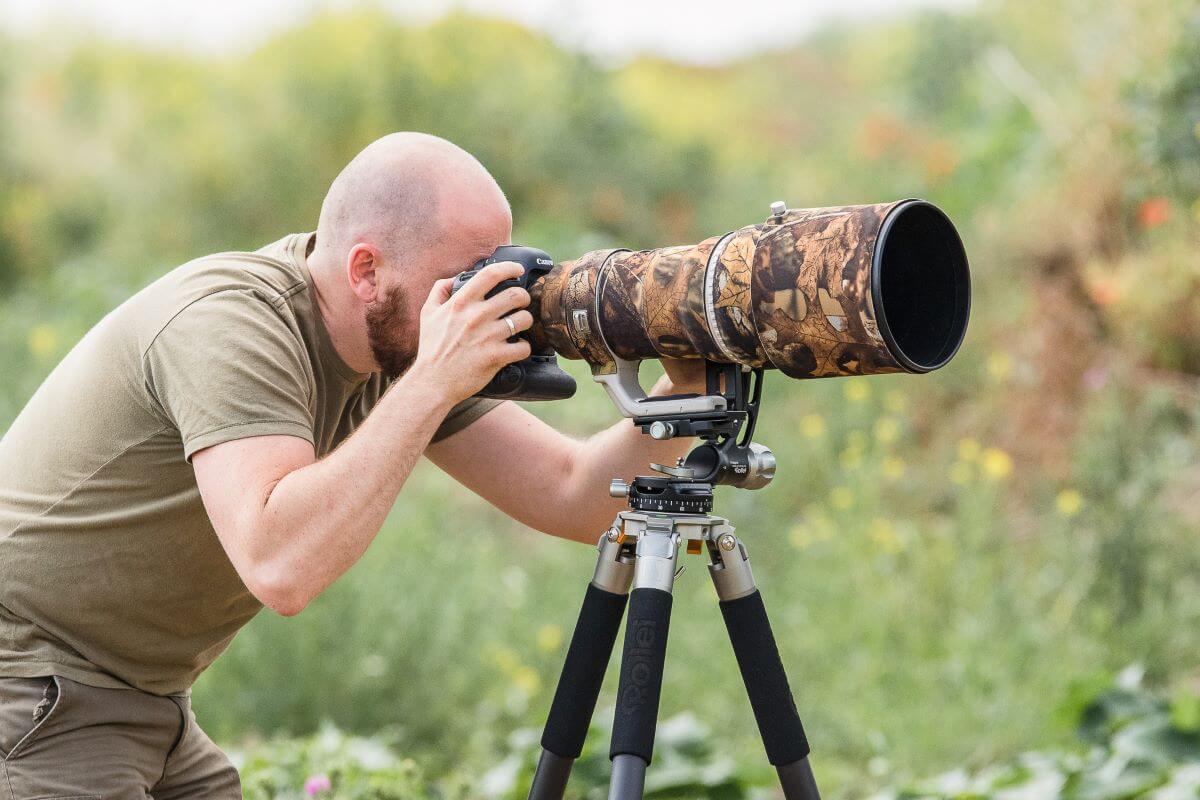 Tierfotografie Rollei Gimbalkopf