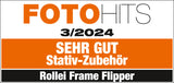 Fotohits Testsiegel Rollei Frame Flipper