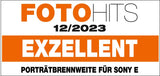 FOTO HITS zeichnet das Viltrox Objektiv AF 75mm F/1.2 Pro mit Sony E-Mount in der Ausgabe 12/23 mit der Note Exzellent aus.