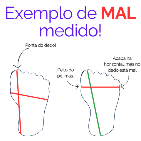 mal medido calçado barefoot respeitador normal