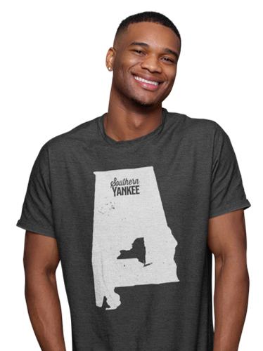 Connecticut to Alabama Roots T-shirt