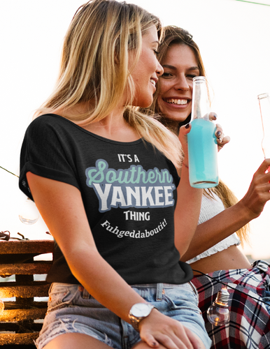 Ladies Scoop Neck Damn Yankee Dolman Style T-shirt – Southern Yankee