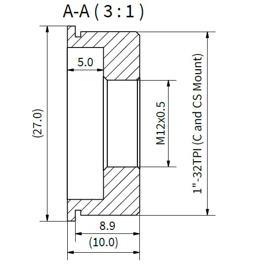 S-Mount-Objektivhalterung