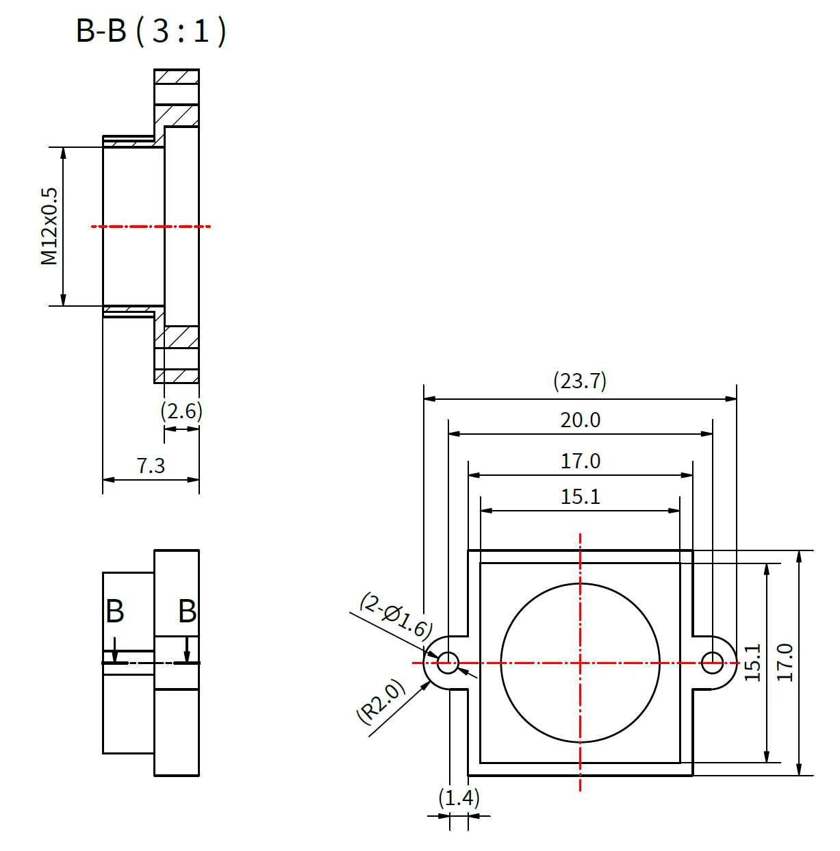 S-Mount Lens Holder