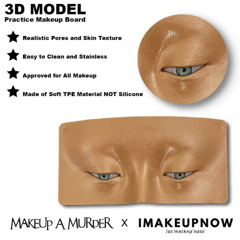 3D Model Practice Makeup Board – Makeup A Murder, INC