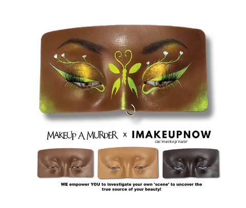 3D IMAKEUPNOW MODEL - full face makeup practice imakeupnow makeup practice  board for makeup school artistry – imakeupnow,inc