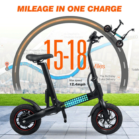 MEGAWHEELS FOLDING ELECTRIC SCOOTER ALUMINUM ADULT E-SCOOTER 250W 25KM/H