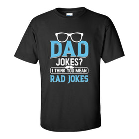 Funny Dad T-shirt - I Keep All My Dad Jokes In A Dad - A - Bank - Dad