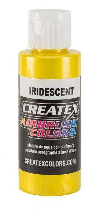 Createx Airbrush Color 2oz - Iridescent Yellow