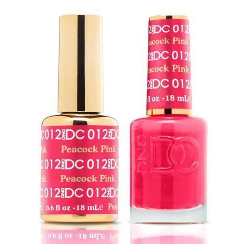 DND DC Duo Gel Matching Color - 012 PEACOCK PIN - Jessica Nail & Beauty Supply - Canada Nail Beauty Supply - DND DC DUO