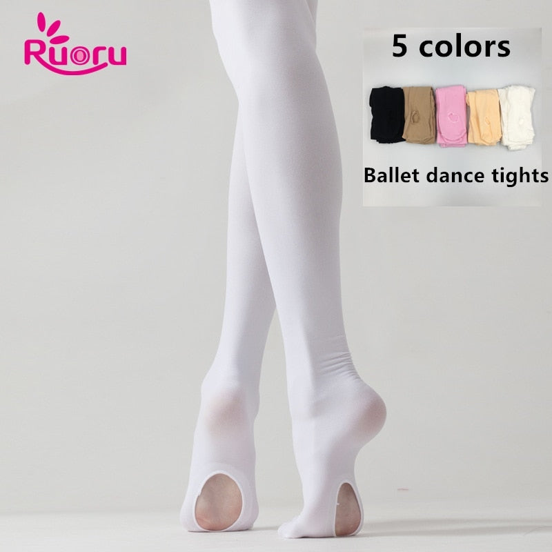 51366-Footed Tights - The Dance Store