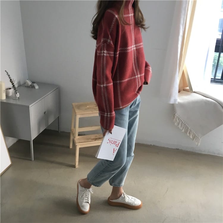 winter New Women Pullovers Sweater Outfit