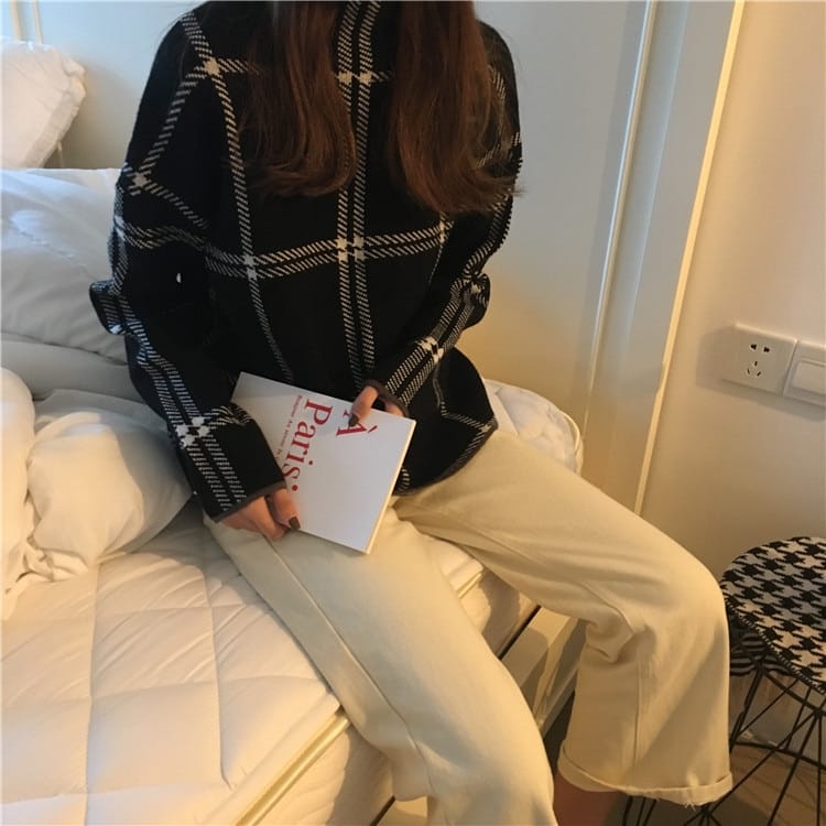 winter New Women Pullovers Sweater Outfit