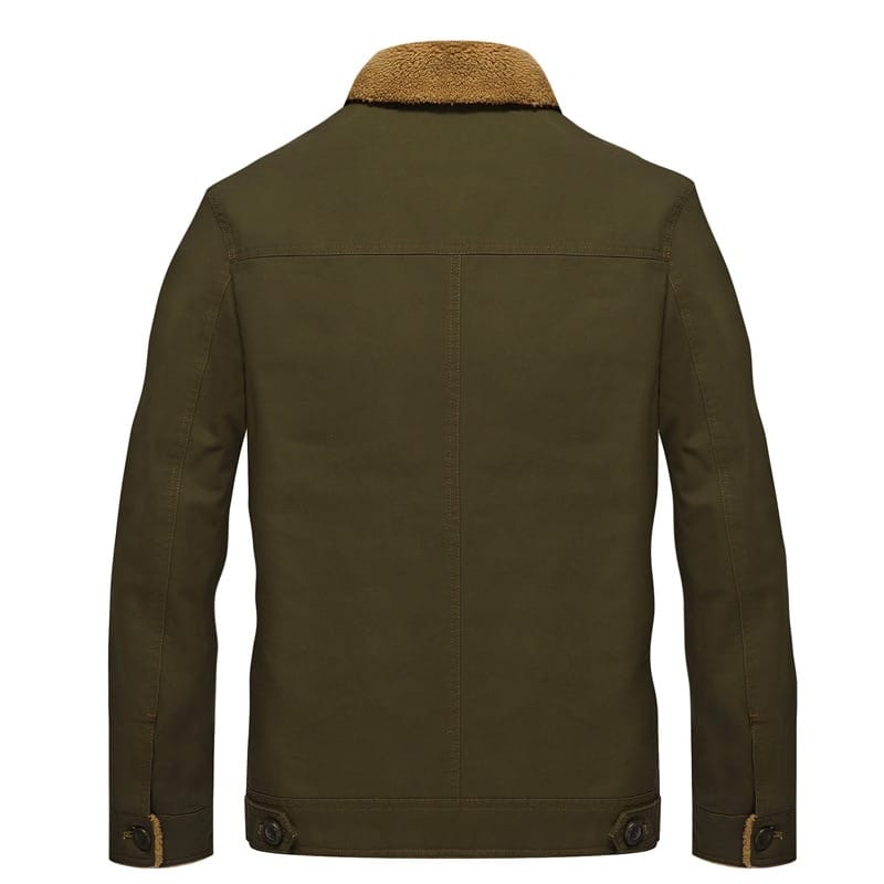 Winter Bomber Warm Fur Collar Jacket / Coat for Men