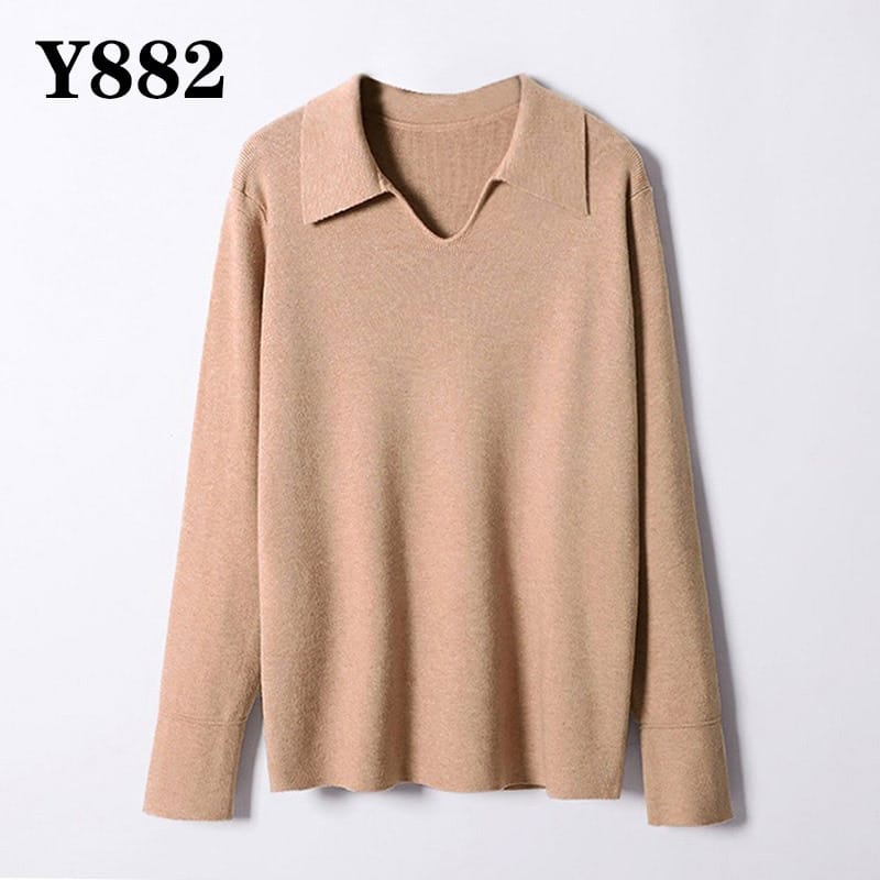 Knitted Turtleneck Cashmere Sweater / Pullover Casual Jumper with Long Sleeve