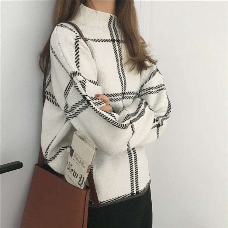 winter New Women Pullovers Sweater Outfit