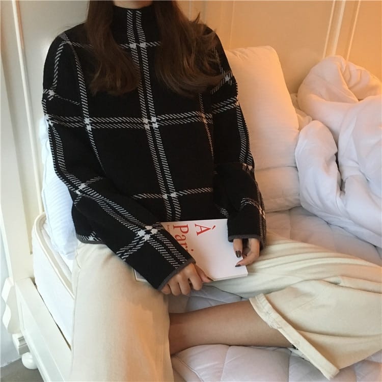 winter New Women Pullovers Sweater Outfit